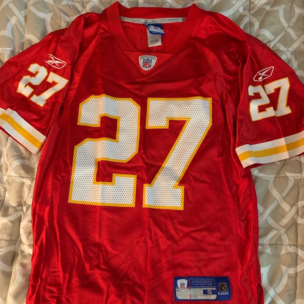 Boys Larry Johnson chiefs Football Jersey